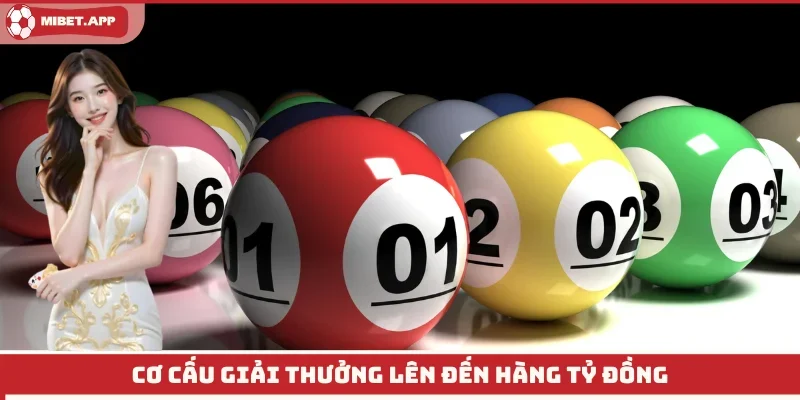 Cơ cấu giải thưởng lên đến hàng tỷ đồng