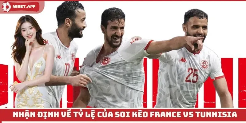 Nhận định về tỷ lệ của soi kèo France vs Tunnisia